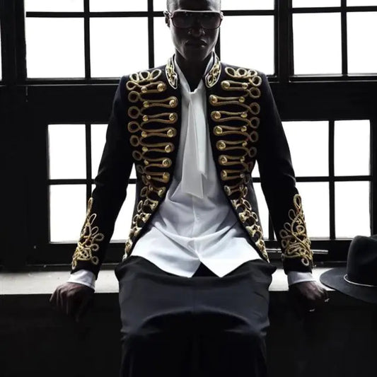 Gentlemen's Gold Rope Slim Jacket