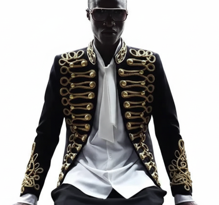 Gentlemen's Gold Rope Slim Jacket