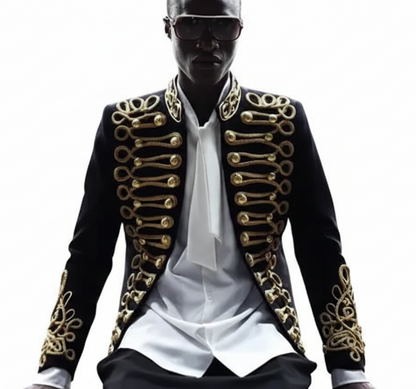 Gentlemen's Gold Rope Slim Jacket