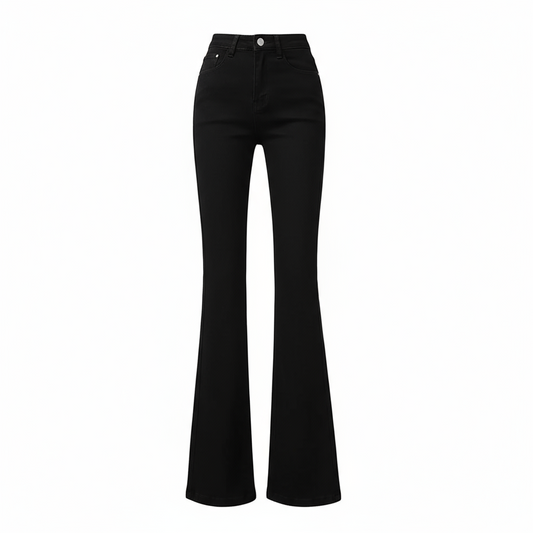 Women's Black Weila Flared Jeans