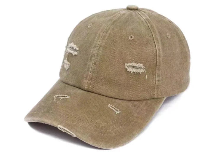 Color Pop Baseball Cap with Cross Detail
