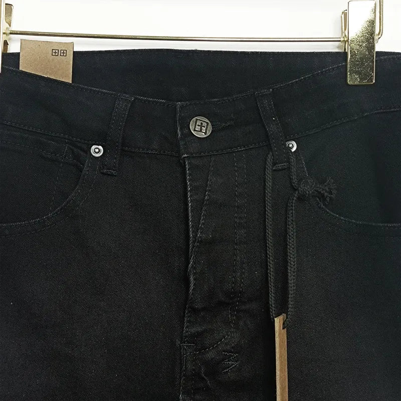 Black Embroidered Trousers