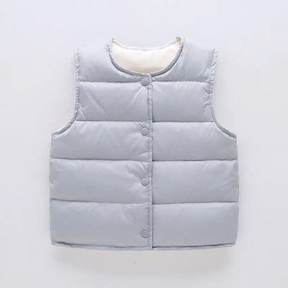 Kids' Lightweight Down Vest for Boys and Girls