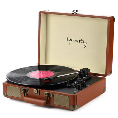 Compact Smart Vinyl Player with Bluetooth