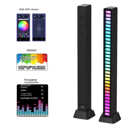 Dual-Sided RGB Sound Reactive Lamp