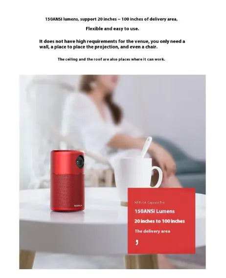 NEBULA Wireless Indoor/Outdoor Projector