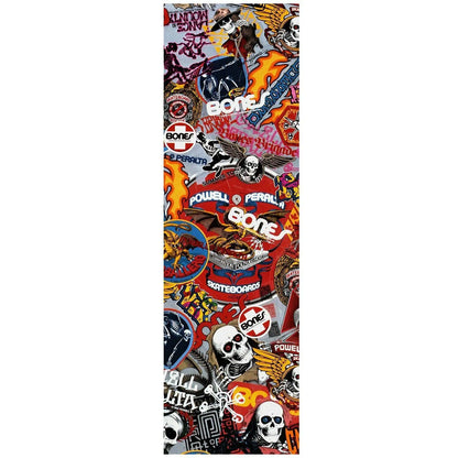 Powell Peralta Ripper White Skateboard Griptape 10.5"x33"
