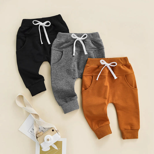 Three-Color Rope Trousers for Kids