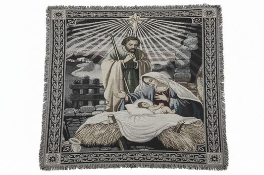 Double Sofa Cushion Cover and Christmas Wall Tapestry