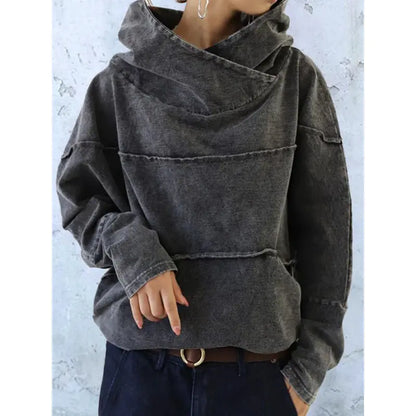 Casual Grey Denim Shirt
