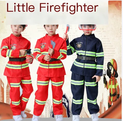 Firefighter Hero Costume for Kids