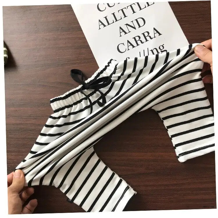 Chic Striped Harem Trousers