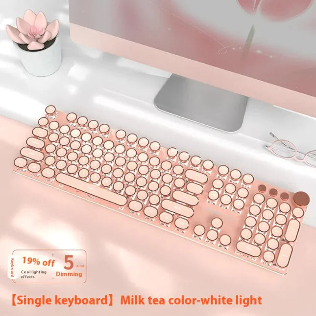 Dual-Mode E-Sports Mechanical Keyboard