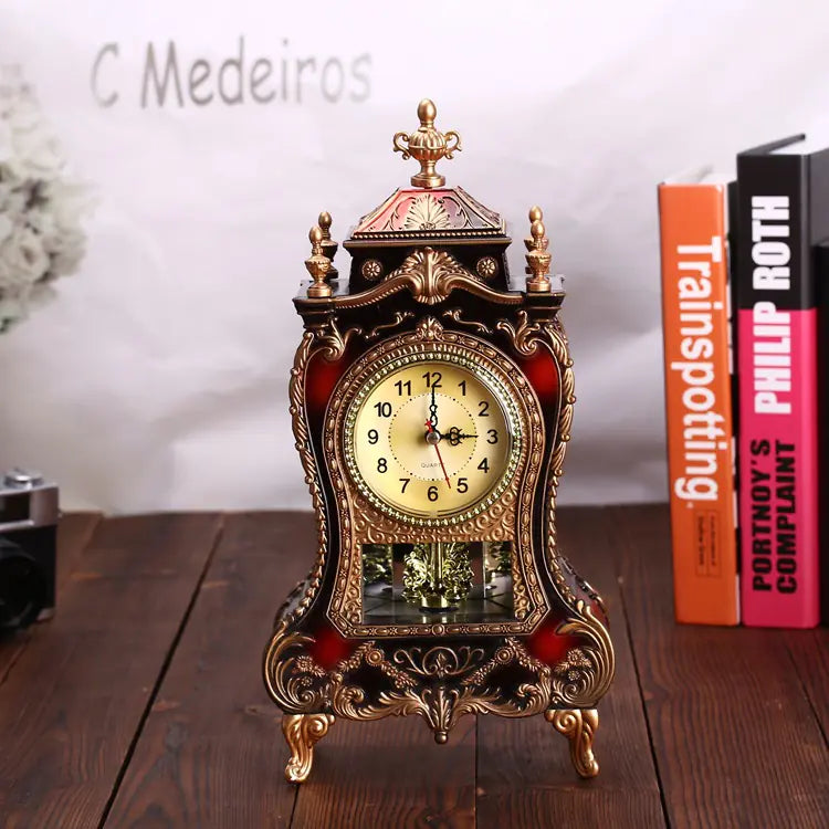 Vintage European Silent Music Alarm Clock