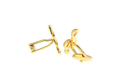 Elegant French Music Cufflinks