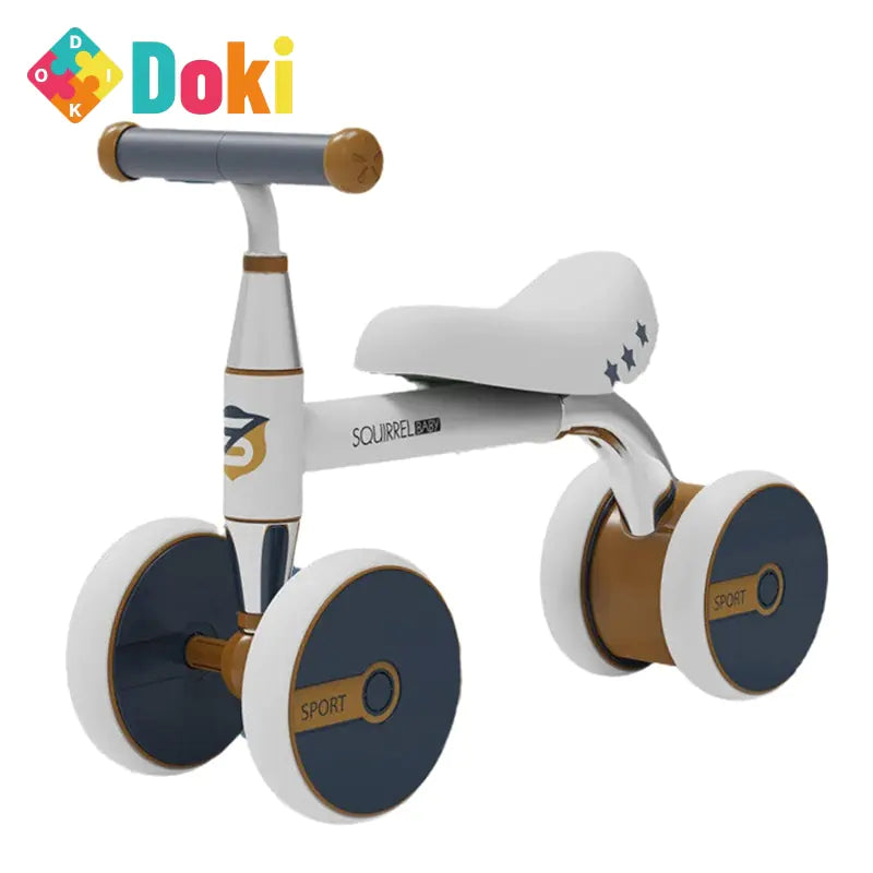 Doki Toy Baby Walker Balance Bike for Ages 12-36 Months
