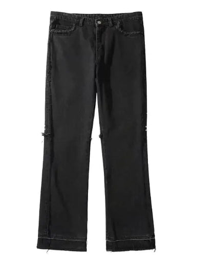 Men's Black Pocket Jeans