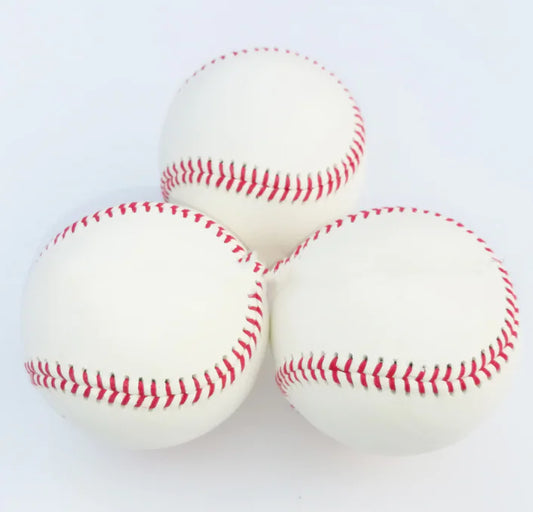 Handcrafted Soft Cork Baseball with PU Leather Cover