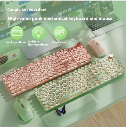 Dual-Mode E-Sports Mechanical Keyboard