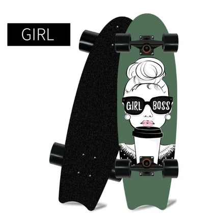 Wave Rider Fishtail Skateboard