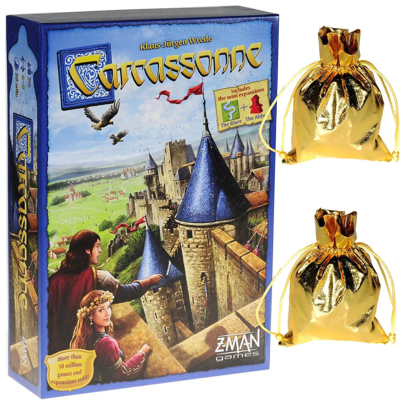 Carcassonne Board Game - All English Puzzle Game