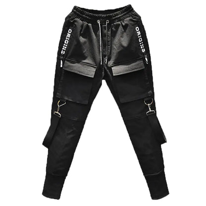 Modernist Black Harem Trousers
