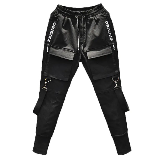 Modernist Black Harem Trousers
