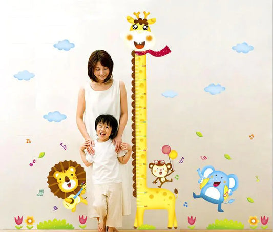 Giraffe Height Chart for Kids