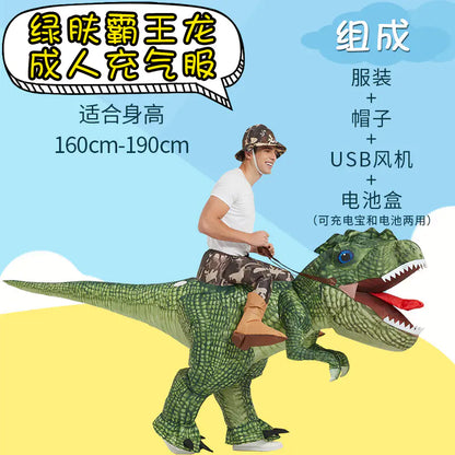 Inflatable Dinosaur Costume for Kids and Adults