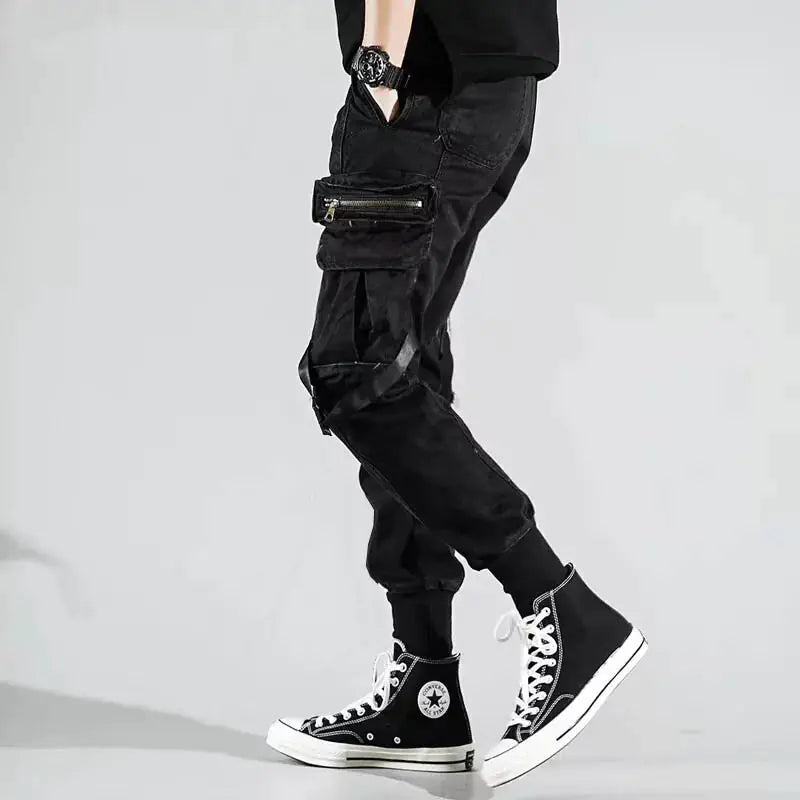 Men's Harajuku Harem Pants with Pockets