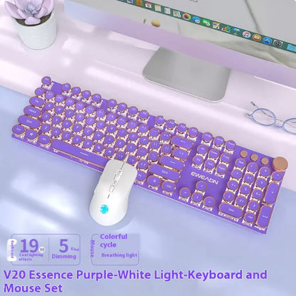 Dual-Mode E-Sports Mechanical Keyboard