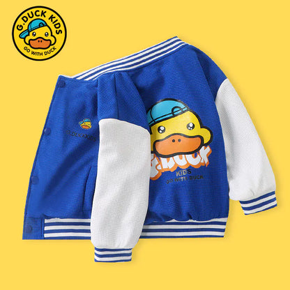 Kid's Haro Yellow Duck Trendy Baseball Jacket