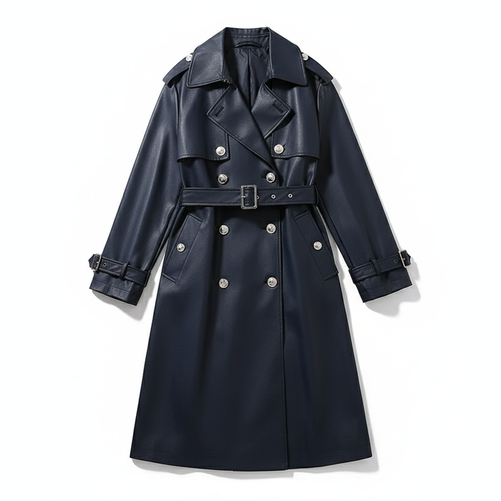 Women's Mid-Length  Loose Fit British Style Waistcoat