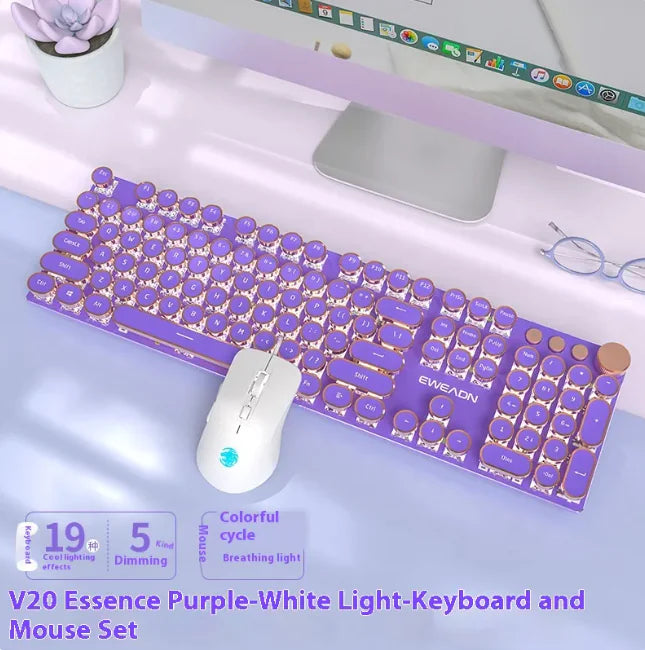 Dual-Mode E-Sports Mechanical Keyboard