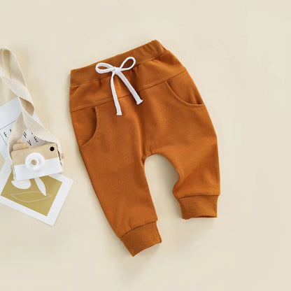 Three-Color Rope Trousers for Kids