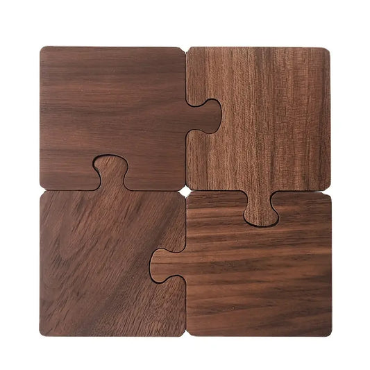 Black Walnut Puzzle Coaster