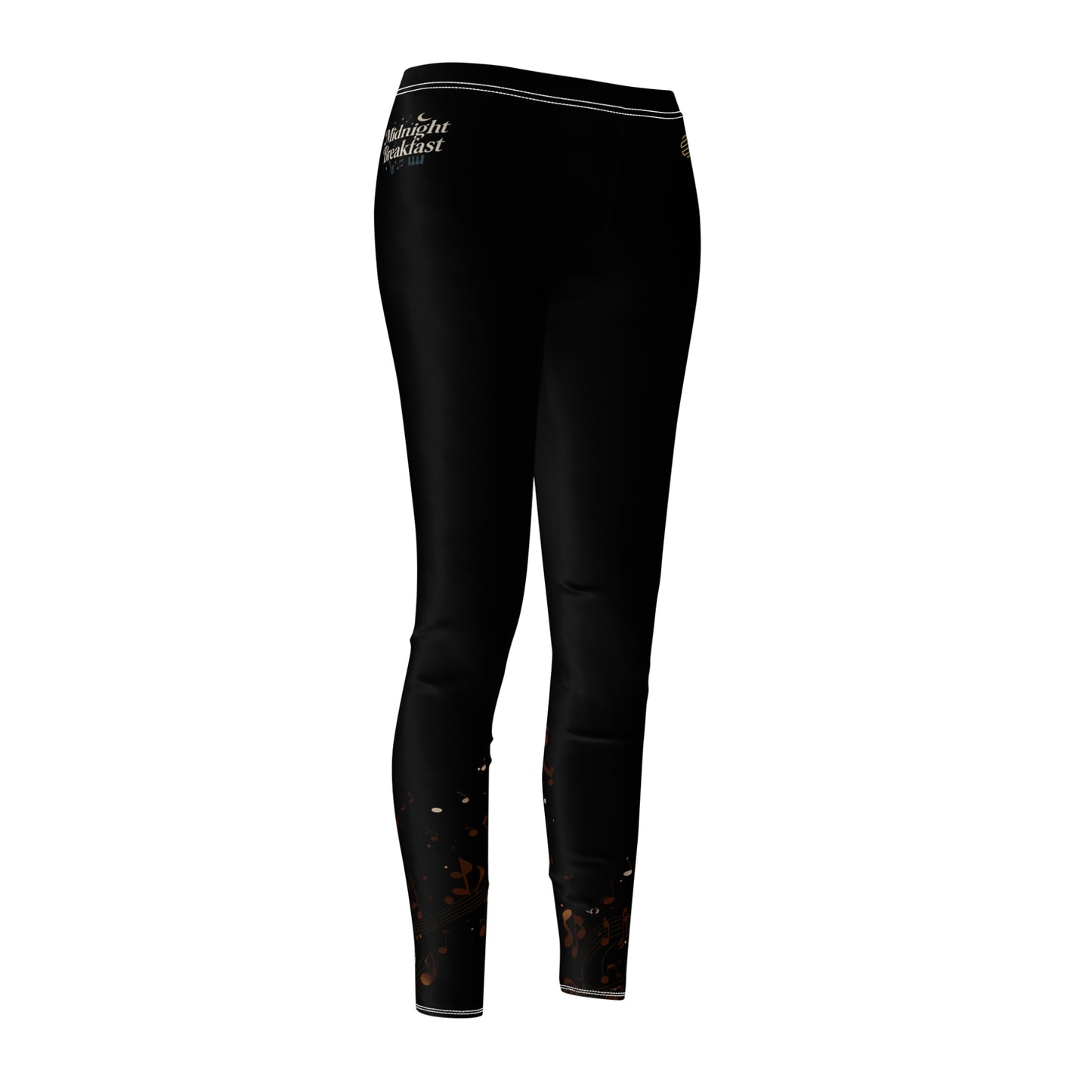 Midnight Breakfast Leggings — Women's Cut & Sew Casual Leggings