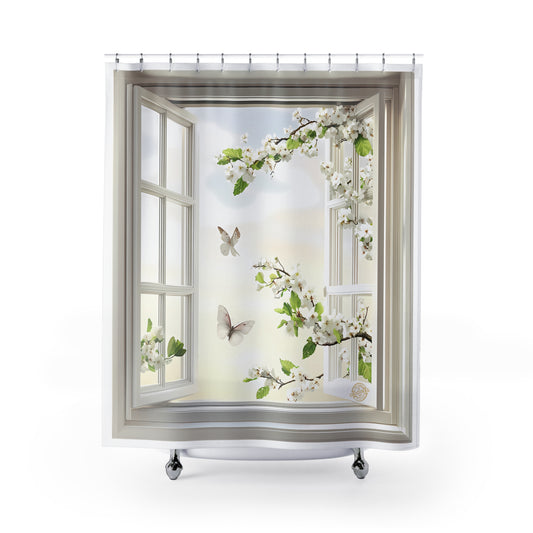 Fresh Like Heaven Shower Curtain — Fresh, Spa-Inspired Bathroom Decor