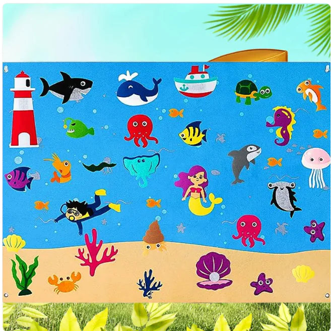 Creative Kids' 3D Felt Story Kit