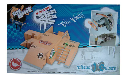Alloy Mini Skateboard Park Kit