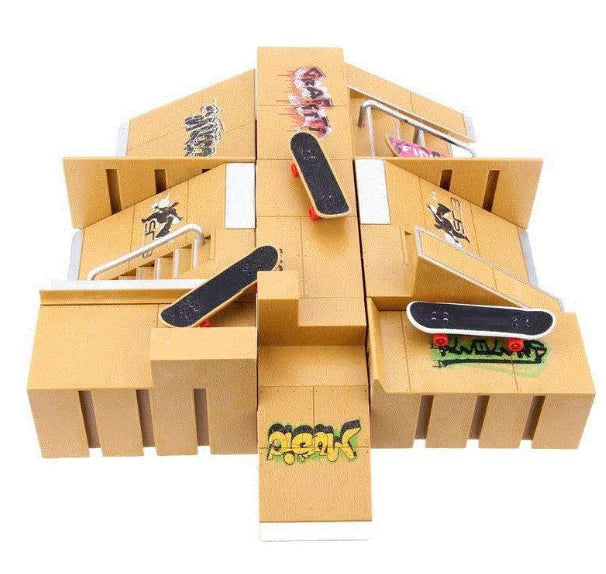 11-Piece Ultimate Fingerboard Skate Set