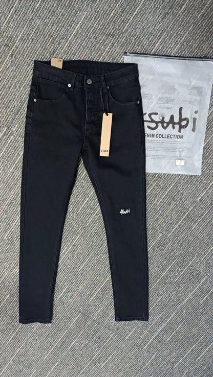 Black Embroidered Trousers