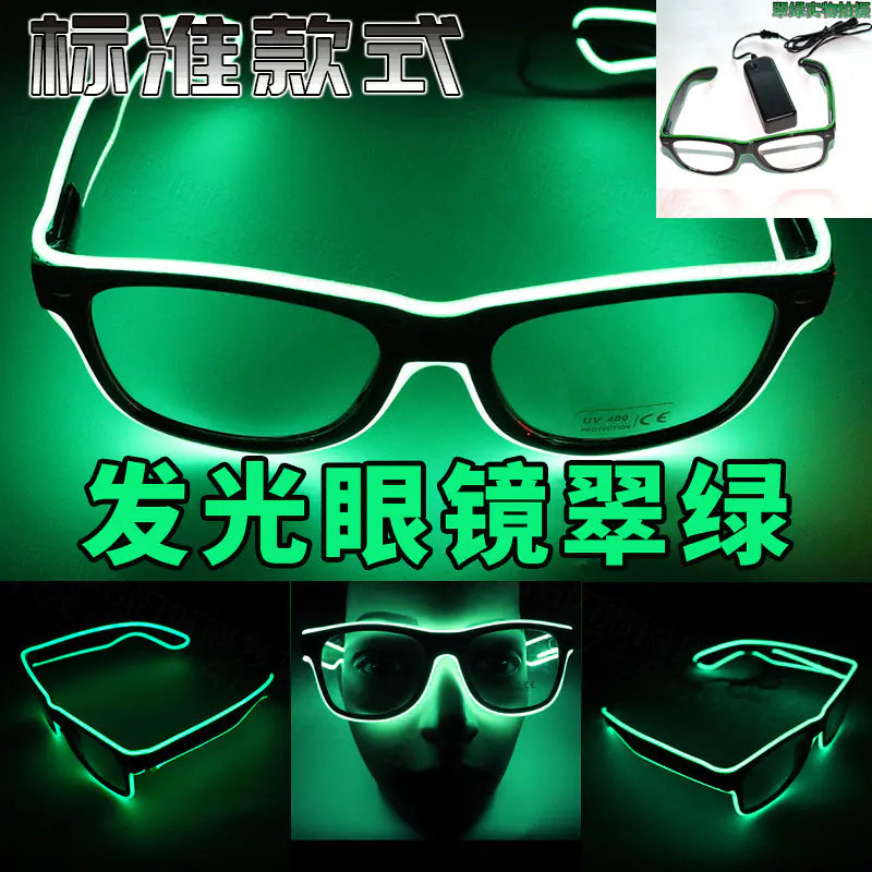 LED Neon Glasses for Music Parties and Events