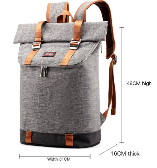 British 3D Tech Backpack - High Capacity & Water-Proof