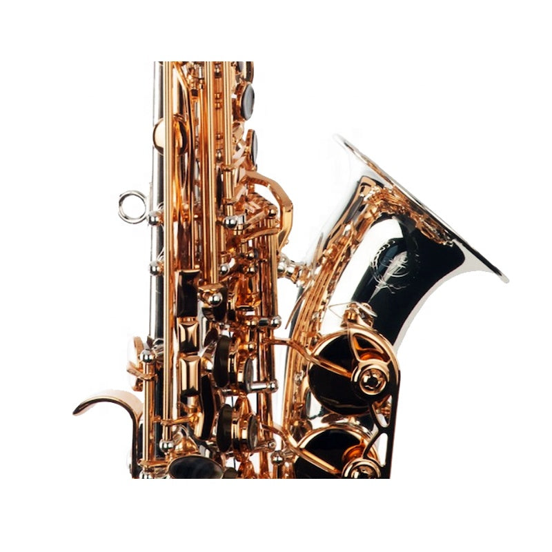 SEASOUND Professional Soprano Saxophone - Silver Gold