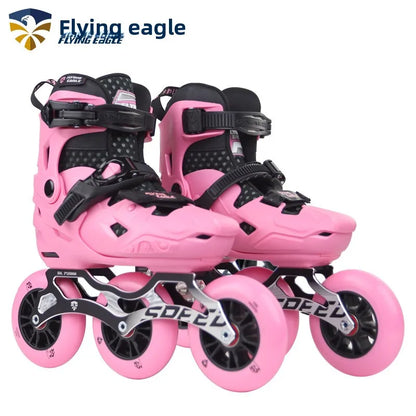 Children's Flying Eagle  Big Three-Wheel Speed Skating Training & Leisure Street Roller Skates