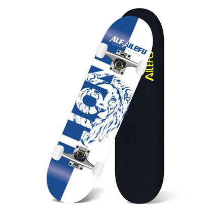 31" Maple Butterfly Skateboard, 7-Ply Canadian Wood Cruiser for Teens & Adults