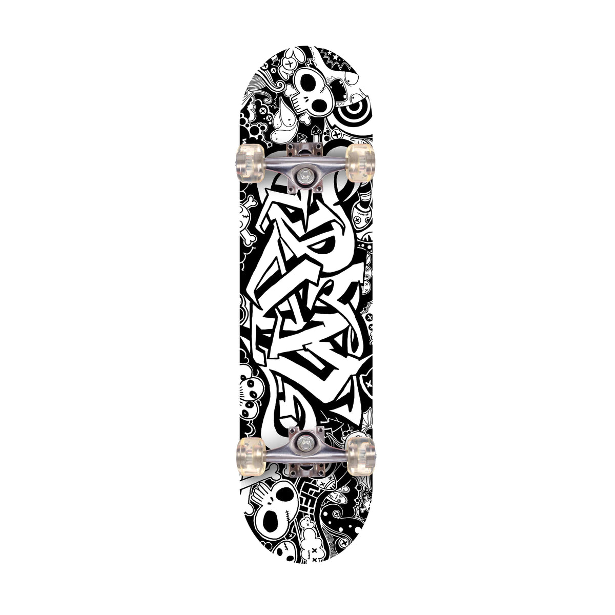 Win.max Complete Standard Skateboards for Girls Boys Beginner Lightweight Portable Flat-Plate Skateboards Kids Youth Adult Teens