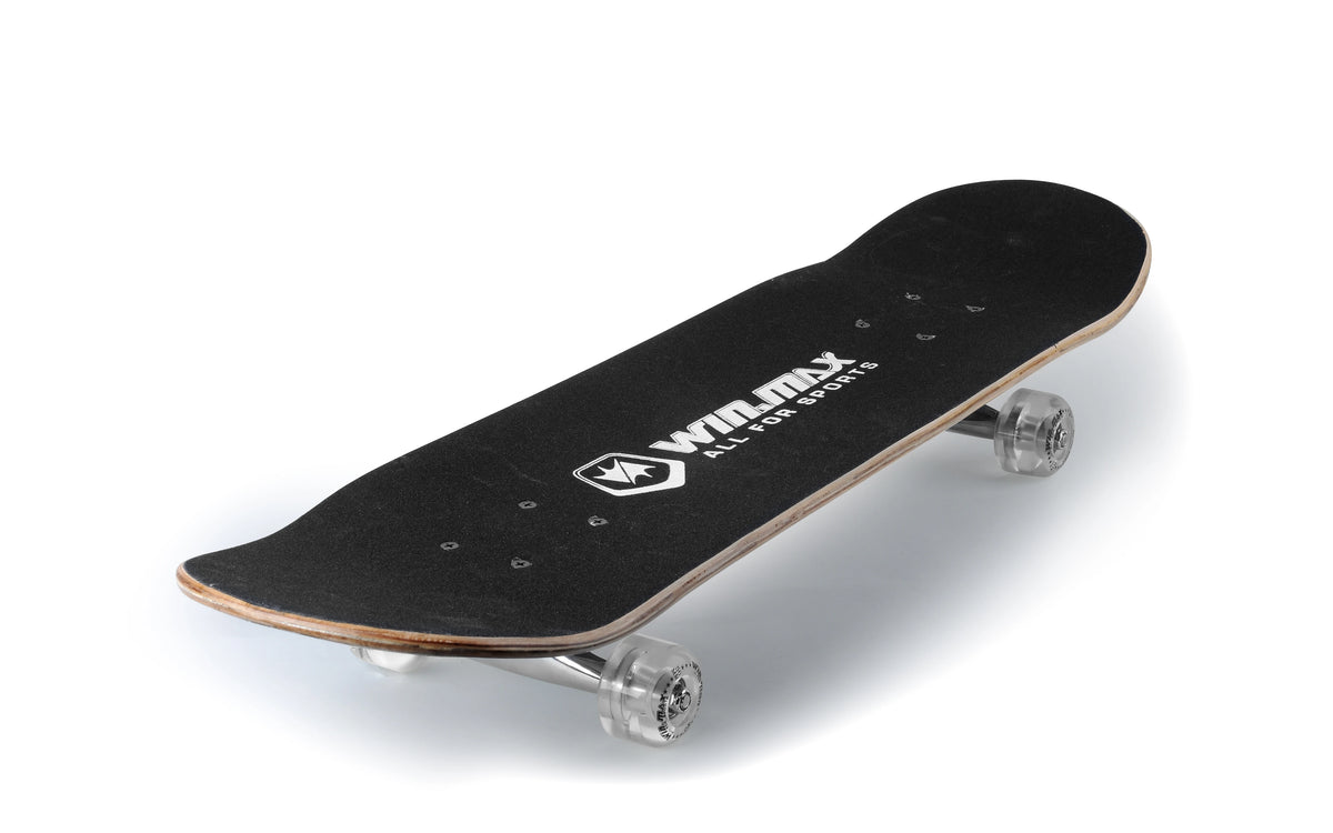 Win.max Complete Standard Skateboards for Girls Boys Beginner Lightweight Portable Flat-Plate Skateboards Kids Youth Adult Teens