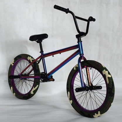 20 Inch BMX Freestyle Stunt Bike – Street Performance Bicycle for Tricks, Skate Parks & Action Riding